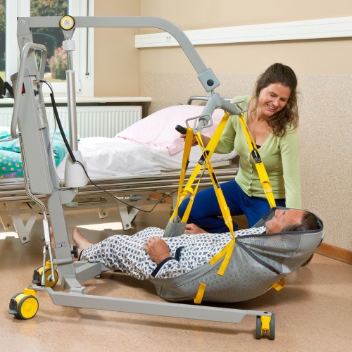 Mobile hoist 1630 ; Standard/contour sling - Handi-Rehab Patient lift hoist