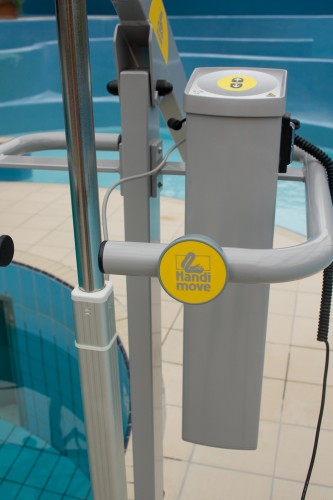 Mobile pool lift  - Handi-Rehab Patient lift hoist