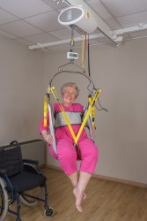 Ceiling motor ; Digital scale - Handi-Rehab Patient lift hoist