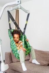 Mobile hoist 1630 ; Slings for children - Handi-Rehab Patient lift hoist
