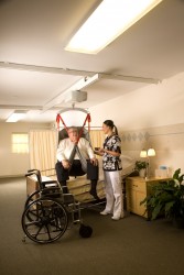 XXL slings ; Flat 2-points spreaderbar - Handi-Rehab Patient lift hoist