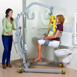 Mobile hoist 1641 ; Hygiene sling - Handi-Rehab Patient lift hoist