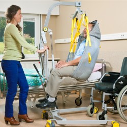 Mobile hoist 1615 ; Standard/contour sling - Handi-Rehab Patient lift hoist