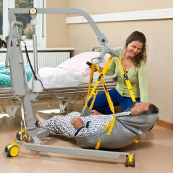 Mobile hoist 1630 ; Standard/contour sling - Handi-Rehab Lifting systems