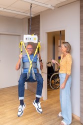 Portable ceiling lift with “tarzan” system - Handi-Rehab Patient lift hoist