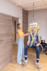 Portable ceiling lift with “tarzan” system - Handi-Rehab Patient lift hoist