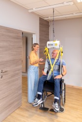 Portable ceiling lift with “tarzan” system - Handi-Rehab Patient lift hoist