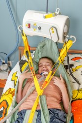 Portable ceiling lift with “tarzan” system - Handi-Rehab Patient lift hoist