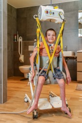 Portable ceiling lift with “tarzan” system - Handi-Rehab Patient lift hoist