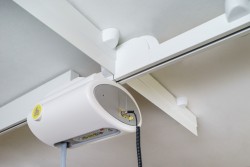 Ceiling track installations ; Traverse rail with connector - Handi-Rehab Patient lift hoist