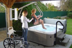 Wall lift - Handi-Rehab Patient lift hoist