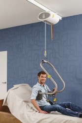 Ceiling hoist - with motor fixed on the rail ; Handi-Move Body Support® - Handi-Rehab Patient lift hoist