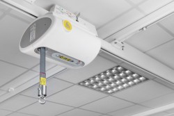 Ceiling hoist - with motor fixed on the rail ; OBSOLETE - Ceiling track rail  ; OBSOLETE - Transverse rails - Handi-Rehab Patient lift hoist