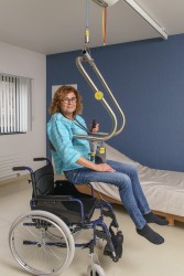 Ceiling motor ; Handi-Move Body Support® - Handi-Rehab Patient lift hoist